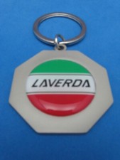 LAVERDA LOGO OCTAGON KEYRING