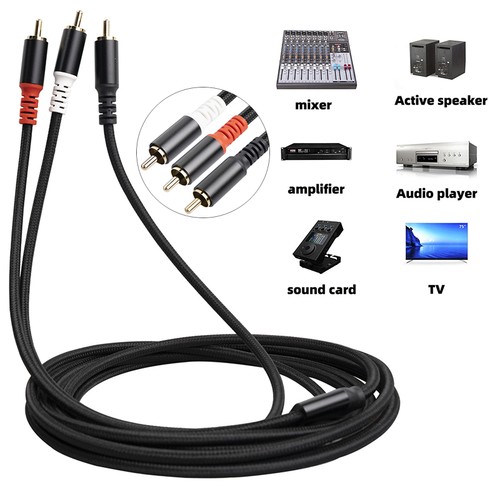 Splitter stereo cord rca to - y,
