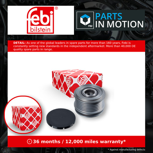Overrunning alternator pulley - overrunning,