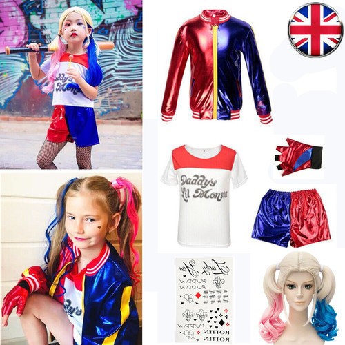 5pcs kids outfit harley - outfit, quinn