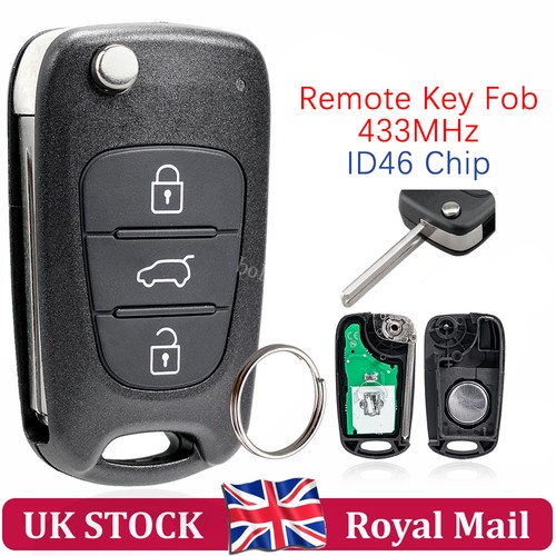 433mhz remote key fob button - fob, 3