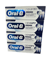 4 x ORAL-B PRO DENSIFY DAILY PROTECTION TOOTHPASTE 75ML SEE DATES IN DESCRIPTION