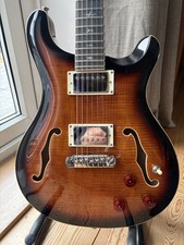 PRS SE Hollowbody II Piezo Orange Tiger Sunburst+Hard case MINT CONDITION!!