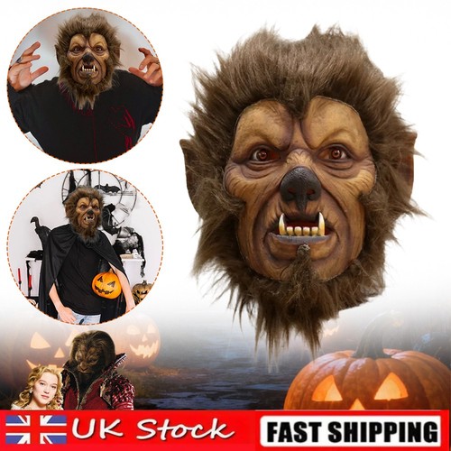 Werewolf halloween mask - halloween, full
