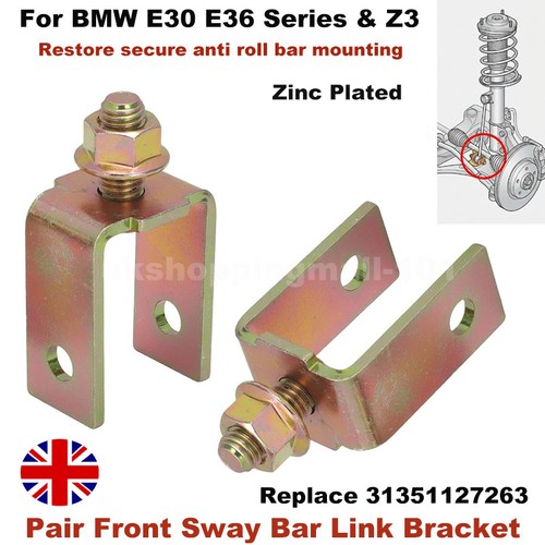 Front sway bar - bar, link