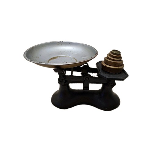 Vintage kitchen scales with - vintage,