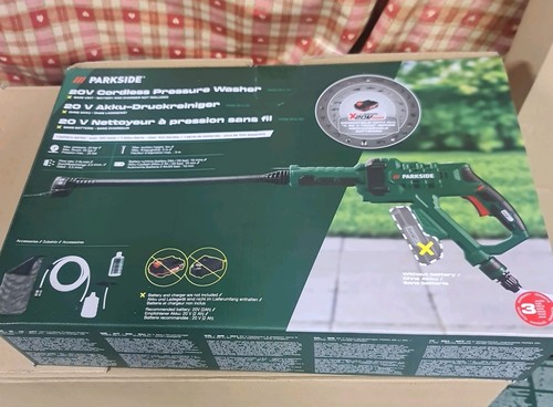 Parkside 20v cordless pressure - cordless,