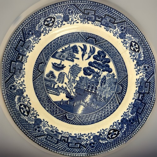 Antique adams sons blue - adams,