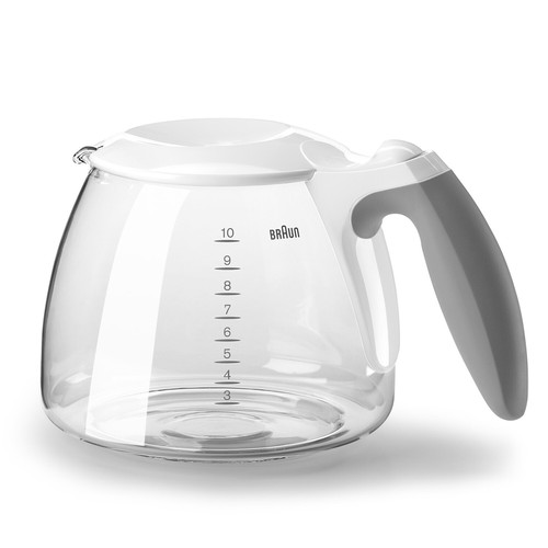 Cup glass carafe white jar - carafe,