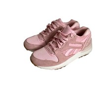Women’s Pink Suede REEBOK GL 6000 trainers Shoes Size UK 3
