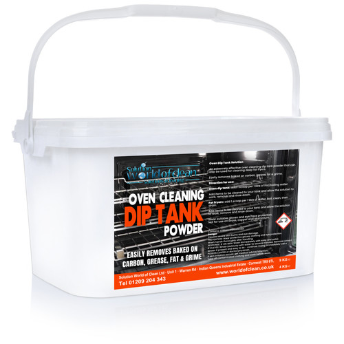 Oven cleaner dip - dip, powder