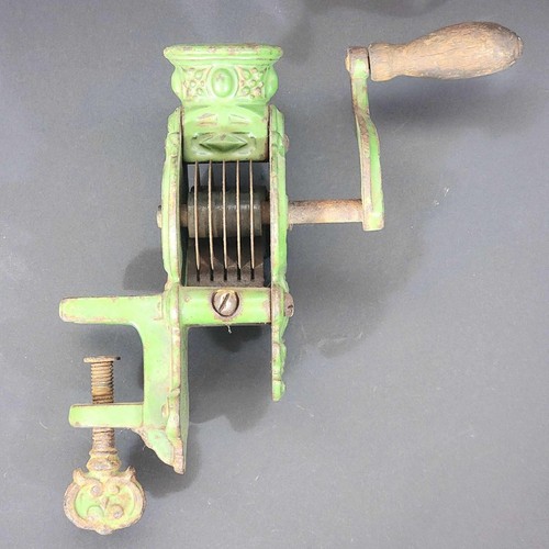 Antique green cast iron - cast,