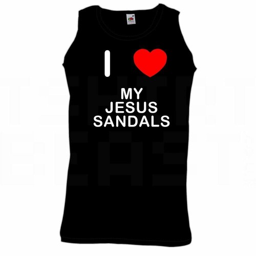 Jesus sandals love heart - jesus,