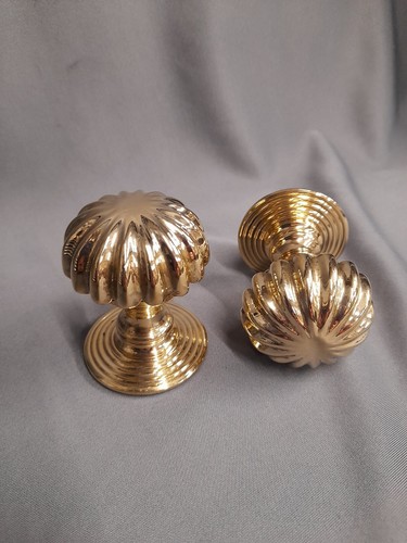 One pair stunning brass - pair,