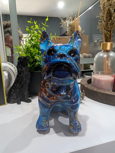 French bulldog figurine - bulldog,