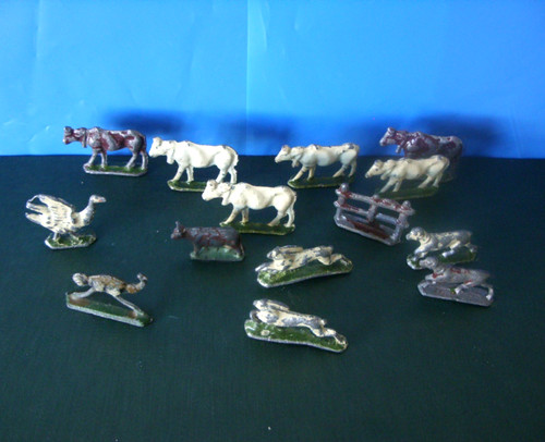 Vintage lead semi solid farm - semi,