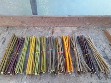 100 mixed colour willow &