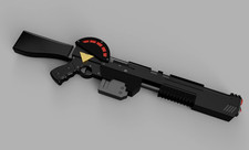 Judge Dredd Lawrod 3D Printed