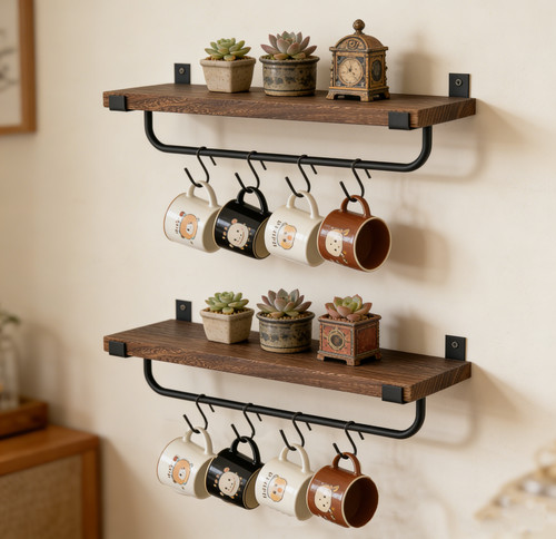 Mug holder wall - wall, coffee