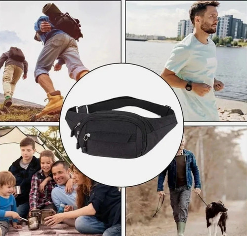 Water resistant large bum bag - water,