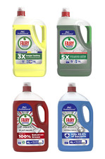 Fairy Washing Up Liquid 5L (Lemon, Original, Platinum or Anti-Bac)