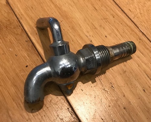 Chrome brass tap barrel - chrome, keg