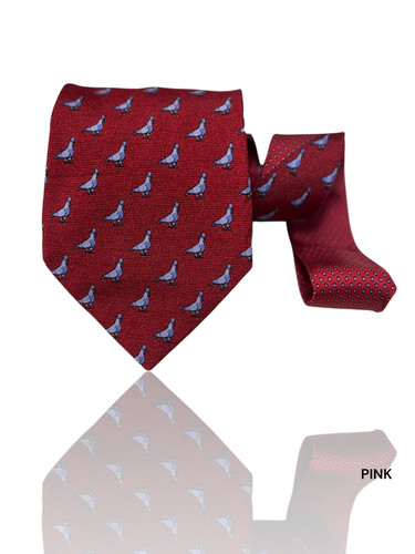 Thomas pink silk tie - thomas,