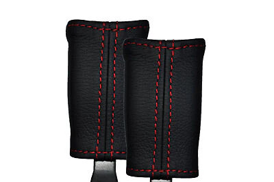 Red stitch seat - seat, belt