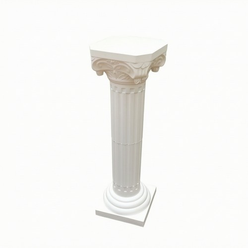 Roman column with - fluted, shaft