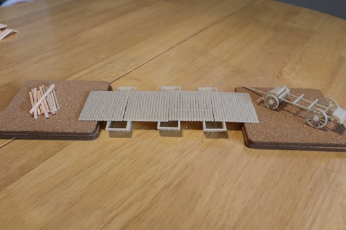 Pontoon bridge carriage - +, 28mm