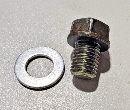 Oil drain plug bolt 1985 - drain,