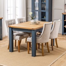 Dining Table Set Westbury Blue