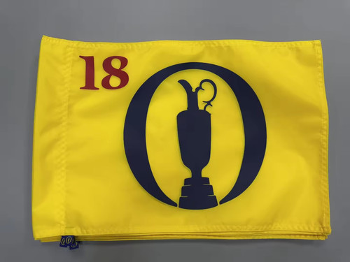 British open golf flag - british,