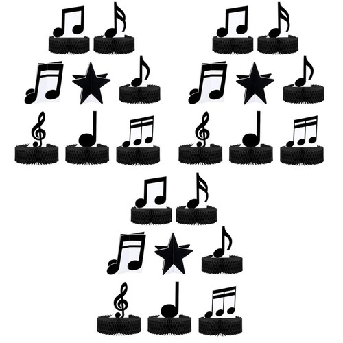 24pcs musical notes - 24pcs,