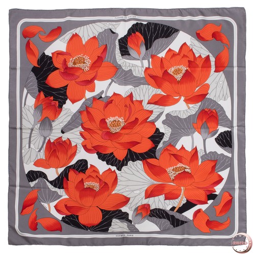 Hermes carre fleurs de - hermes, 90