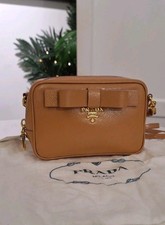Prada Saffiano Leather Tan