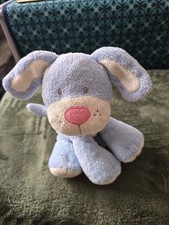 Mothercare Blue Puppy Dog Soft Toy Plush