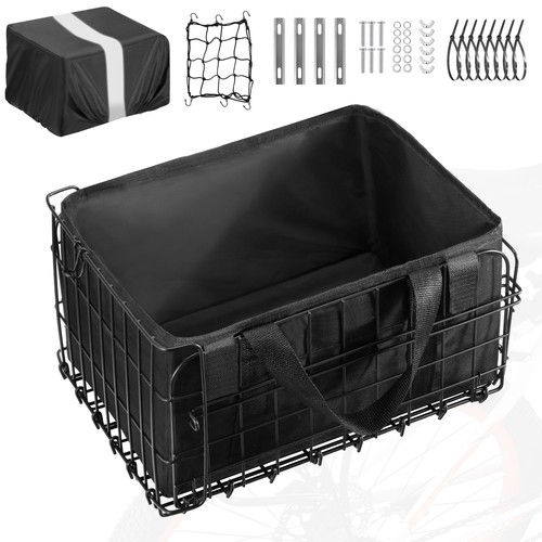 Bike basket rear bicycle - basket, rear,