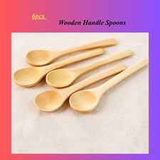 Wooden Handle Spoons, Soup