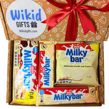 Milky Bar Nestle Chocolate Gift Box, Personalised Chocolate Hamper Christmas
