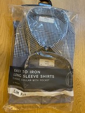 M&S Easy To Iron Long Sleeve