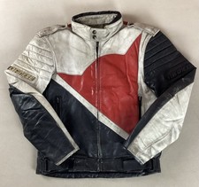 Vintage Dainese Leather Biker Jacket Motorcycle Jacket EU Size 50 44”