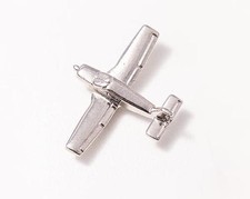 Piper Cherokee Tie Pin Nickel