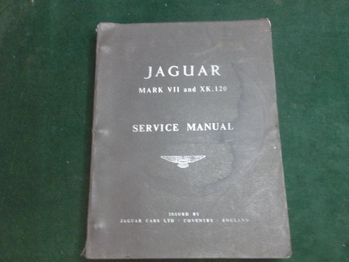 Original jaguar service manual - service,