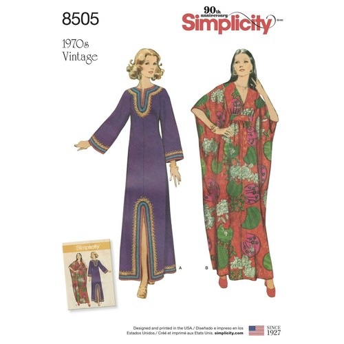 Simplicity 8505 1970 misses - simplicity,