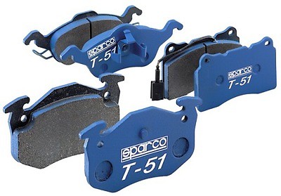 Sparco brake pads free - sparco, t-51
