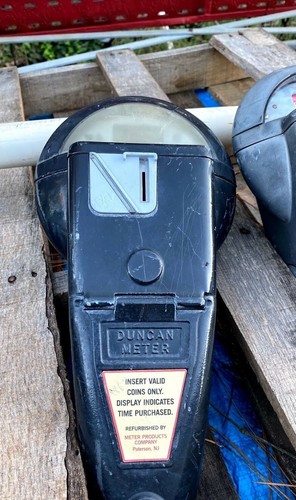 Vintage duncan parking meter - vintage,