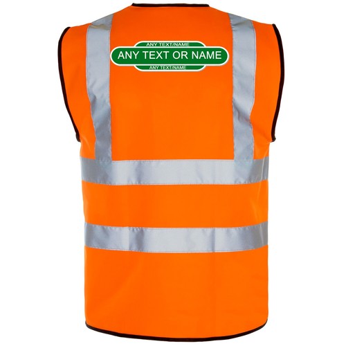 Railway totem sign vis - , viz
