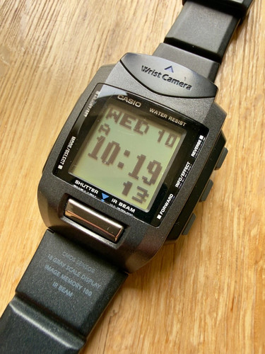 Casio wqv wrist camera watch - wrist,