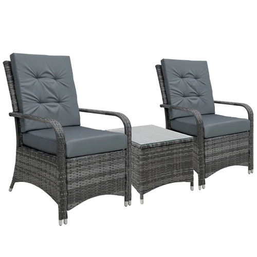 Seater rattan table chair - table,